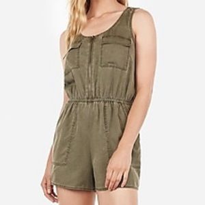 Express military style romper